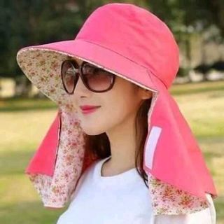 Mũ chống nắng 2 mặt kèm khẩu trang