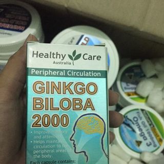 Hoạt huyết não Ginkgo Biloba 2000 của ÚC