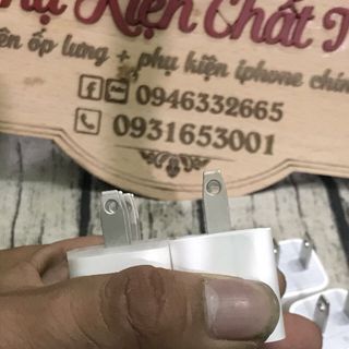 cốc sạc iphone zin india
