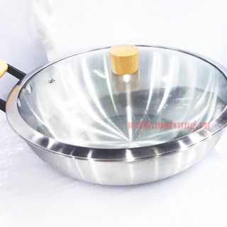 Chảo inox chống dính hàn quốc size 32 cm