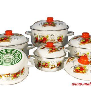 Bộ nồi 5 cái tráng men NM01