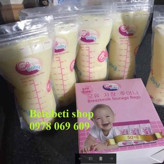Hộp 50 túi trữ sữa GB BABY