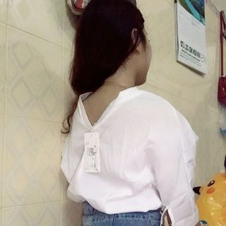 Áo sơ mi tay lỡ