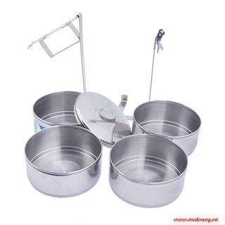 Camen inox 4 ngăn