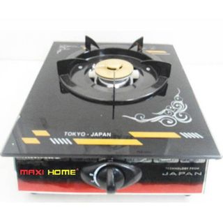 Bếp gas đơn mặt kính MAXI HOME