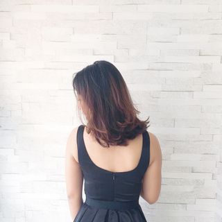 Đầm Đen Cúp Ngực
