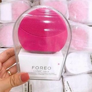 Máy rửa mặt Massage Foreo rung tạo bọt bằng silicon siêu mềm mịn giá sỉ