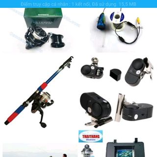 camera gắn cần câu cá
