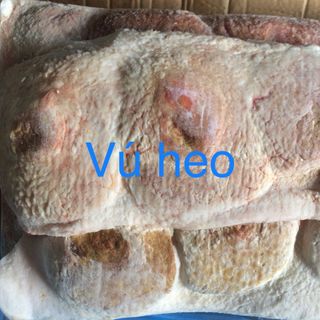 vú heo đông lạnh