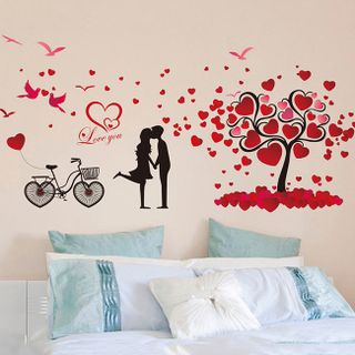 Decal Dán Tường Con Đường Tình Yêu