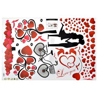 Decal Dán Tường Con Đường Tình Yêu