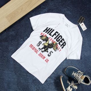 Áo thun nam cotton họa tiết
