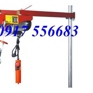 Tời điện mini PA200 tải trọng nâng 50kg 100kg 200kg cáp dài 20m dùng điện 220v