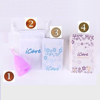 Cốc nguyệt san iCare nguyên liệu silicon của Mỹ