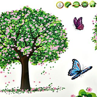 Decal Dán Tường Hoa Táo