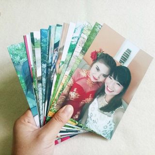 In ảnh kỉ niệm giá sỉ in ảnh postcard ca sĩ diễn viên có ép plastic