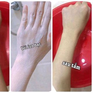 Tắm trắng ion Bạc