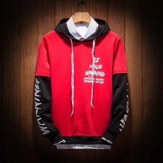 ÁO HOODIE PHỐI NÓN RÁP TAY 002