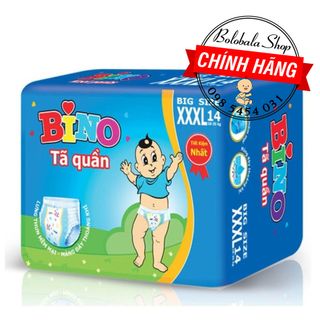 Tã quần Bino Bigsize XXXL 14 miếng 18-35kg