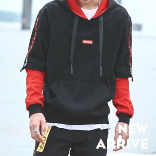 ÁO HOODIE PHỐI NÓN RÁP TAY 001