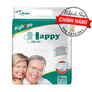 Tấm lót Kyhope Happy người già Size M/L 10 Miếng