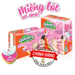 Miếng lót sơ sinh Goodry 72 miếng