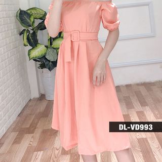 ĐẦM MAXI TRỄ VAI