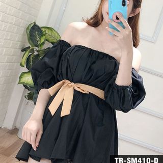 SƠ MI TRỄ VAI CỘT EO