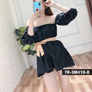 SƠ MI TRỄ VAI CỘT EO