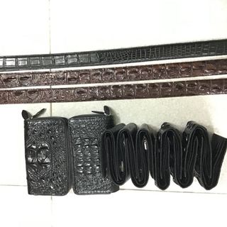Bóp Ví Thắt lưng cá sấu nam nữ