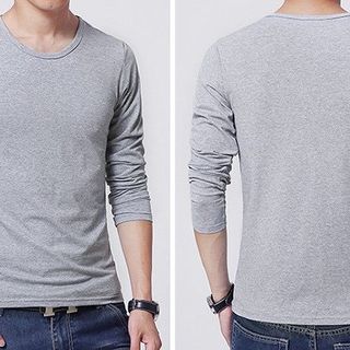 áo thun nam cổ tim cổ tròn giá từ 99k