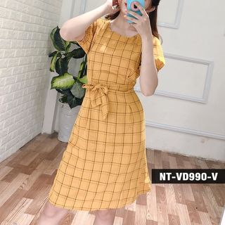 ĐẦM SỌC 2 DÂY EO