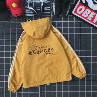 Áo khoác dù chữ giá sỉ
