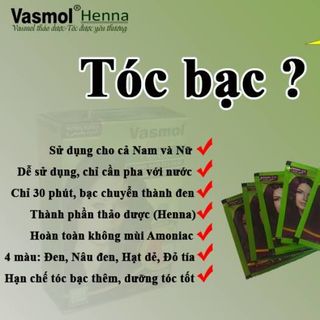 Nhuộm Tóc Bạc Thảo Dược ẤN ĐỘ