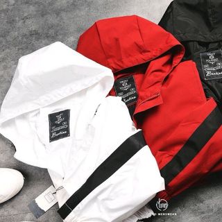 Áo khoác dù một sọc