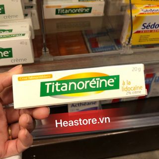 Kem bộ trĩ ngoại Titanoreine 20 gam