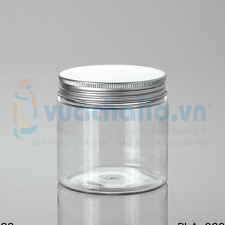 Hũ Nhựa Pet Nắp Nhôm 50ml