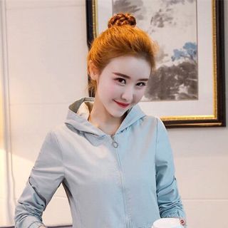 Khoác dù 2 lớp nữ
