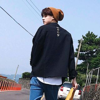 áo khoác jeans bò thời trang nam nữ thêu