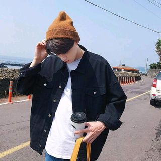 áo khoác jeans bò thời trang nam nữ thêu