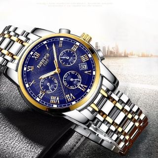 Đồng hồ Nam NIBOSI 2302 Chống nước cực tốt – Chạy Full Kim
