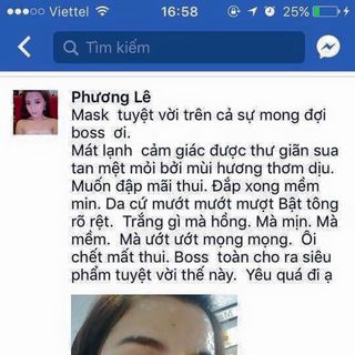 MẶT NẠ BẠCH CÚC