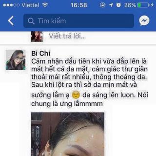 MẶT NẠ BẠCH CÚC