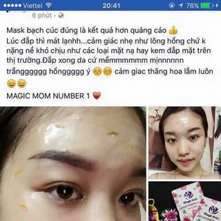MẶT NẠ BẠCH CÚC