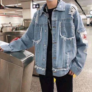 áo khoác jeans bò thời trang nam nữ