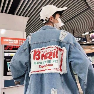 áo khoác jeans bò thời trang nam nữ