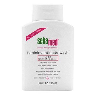 Dung dịch vệ sinh phụ nữ dịu nhẹ pH 38 Sebamed Feminine Intimate Wash của Đức 200ml giá sỉ