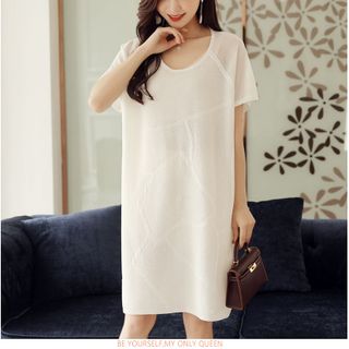 - ĐẦM LEN SUÔNG MS11935-T260