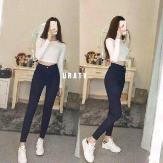 Croptop Tay Dài Thun