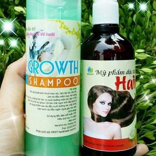 combo dầu gội và tinh dầu bưởi